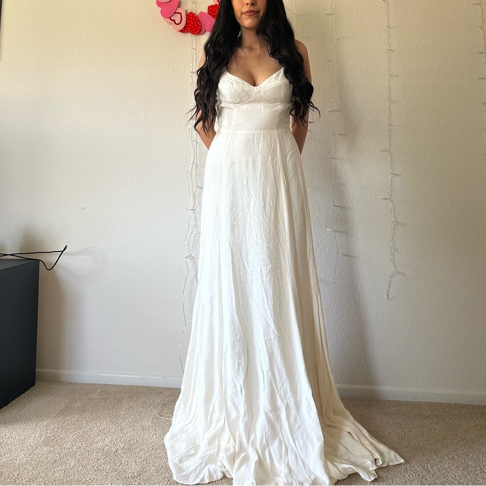 Reformation wedding dress